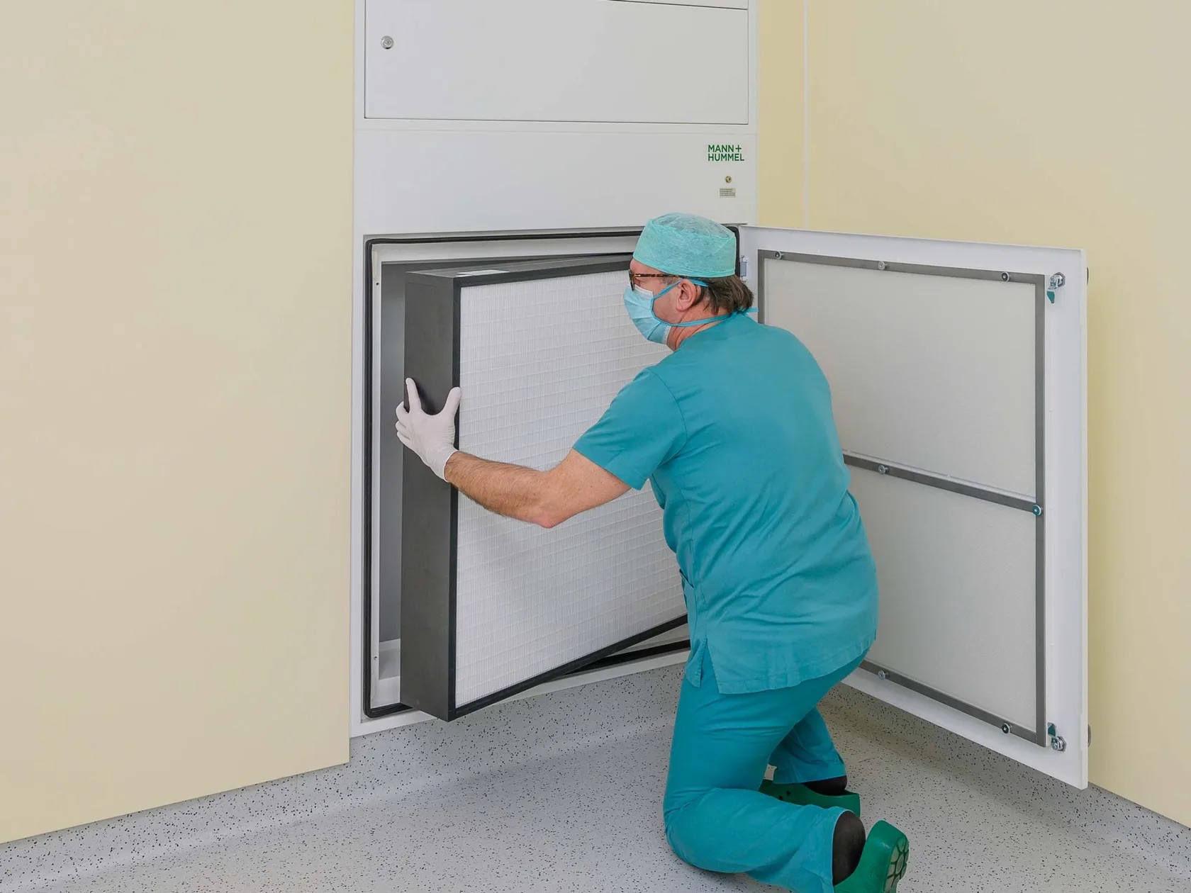 نگهداری فیلتر HEPA